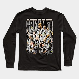 Alan Shearer Retro Bootleg Long Sleeve T-Shirt